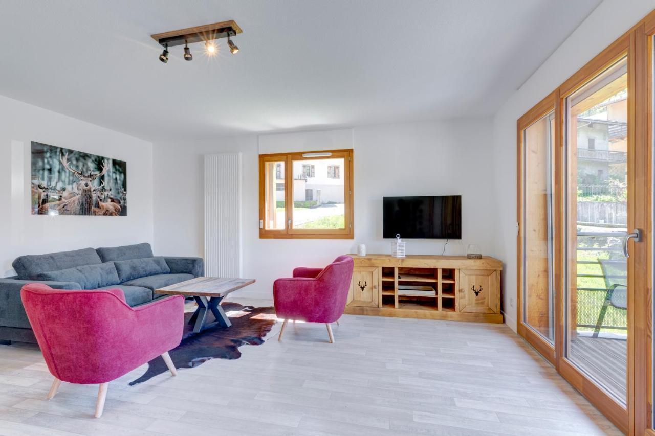 La Poudreuse - Duplex Avec Balcon Vue Montagne - Flumet Εξωτερικό φωτογραφία