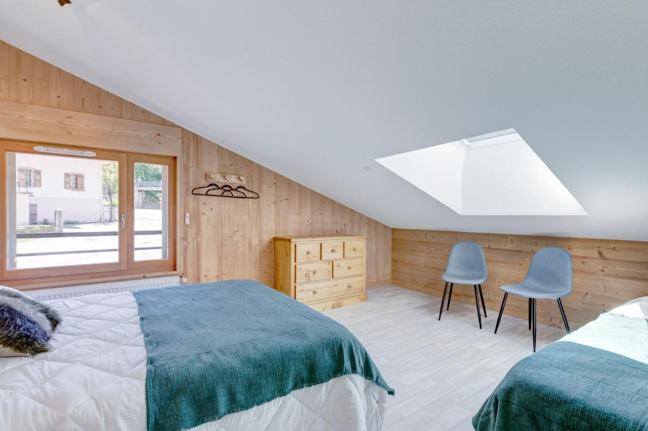 La Poudreuse - Duplex Avec Balcon Vue Montagne - Flumet Εξωτερικό φωτογραφία