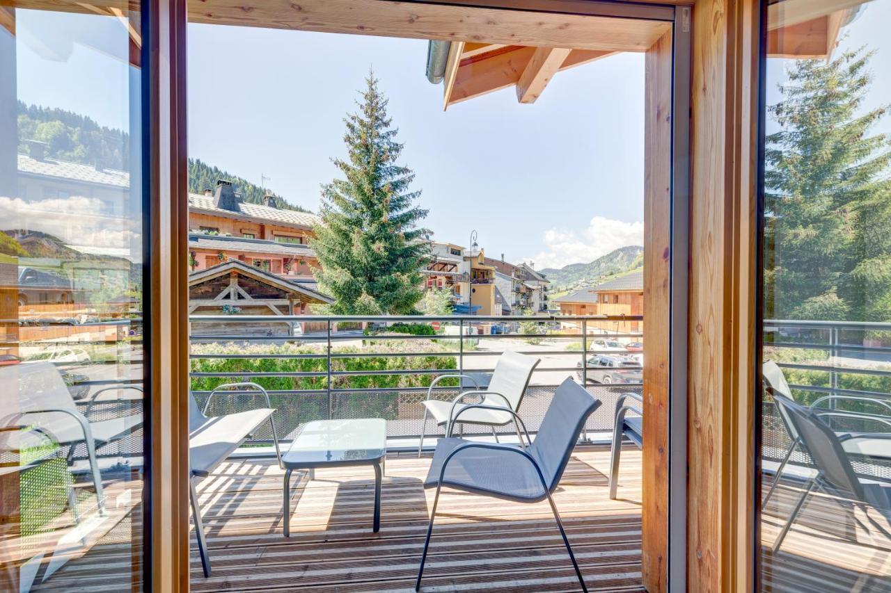 La Poudreuse - Duplex Avec Balcon Vue Montagne - Flumet Εξωτερικό φωτογραφία