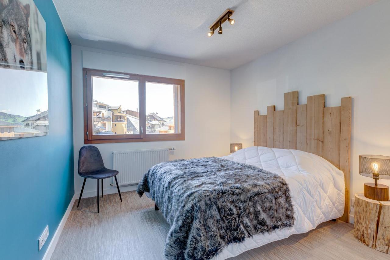 La Poudreuse - Duplex Avec Balcon Vue Montagne - Flumet Εξωτερικό φωτογραφία